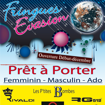 Flyer Fringues Evasion