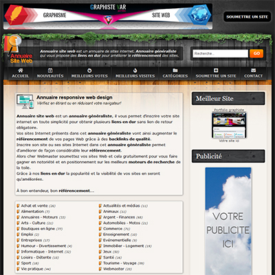 Annuaire site web