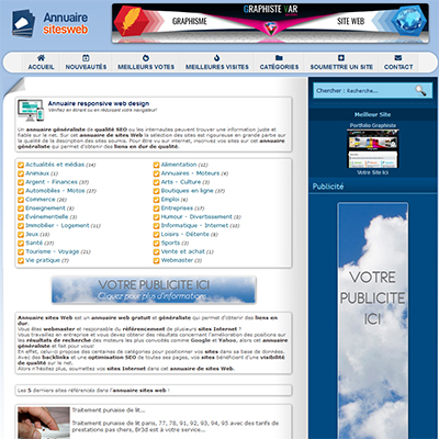 Annuaire sites web