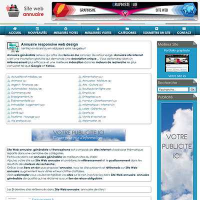 Site web annuaire